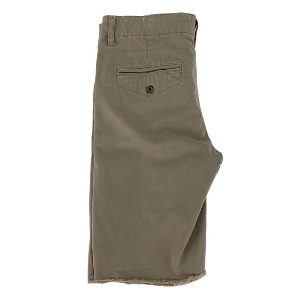 HUDSON Chino Khaki Raw Hem Shorts - Picture 4 of 9